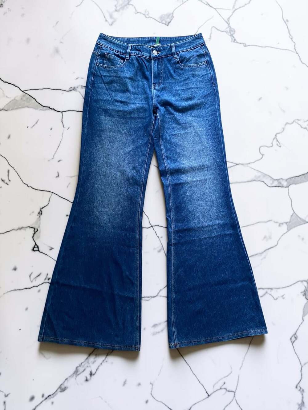 Women's Flex Low Rise Flare Washed Casual Jeans